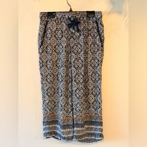 Anthropologie HEI HEI Cropped Boho Pants